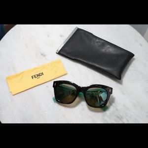 Fendi Mirror Square Sunglasses